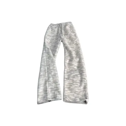MORii Серый Белый Унисекс Повседневные Штаны