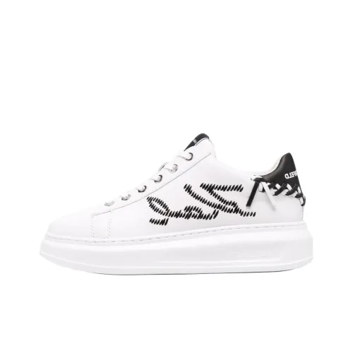 Karl Lagerfeld Низкие Кроссовки для скейтбординга Женские Белые