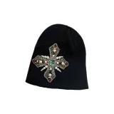 Стиль 4 Зеленый Ромб Жемчужный Крест