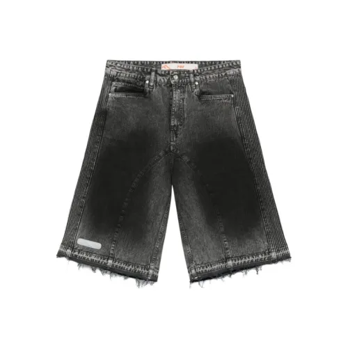 PDF Черные Мужские Джинсовые Шорты