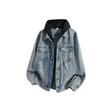 Синий + Черный Шляпа (Имитация двухслойности Стиль)