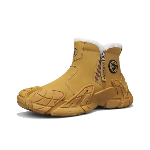 Warrior Короткий Мартин Бот Мужской Земляной Желтый