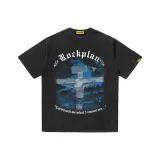 Потертый с короткими рукавами