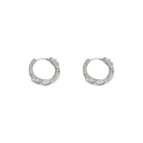 BONAS Copper Stud Earrings Women's BONAS Медные серьги-гвоздики женские