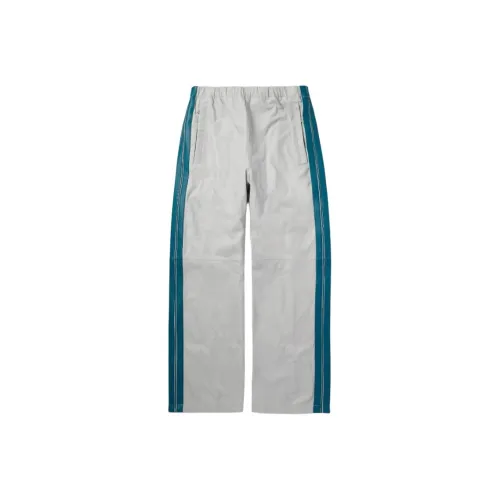 MARNI Серые Мужские Кожаные Штаны