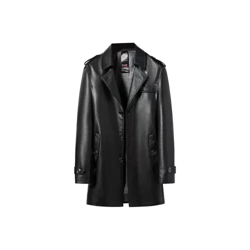 MAREA VESUVIO Кожа Куртка Мужская