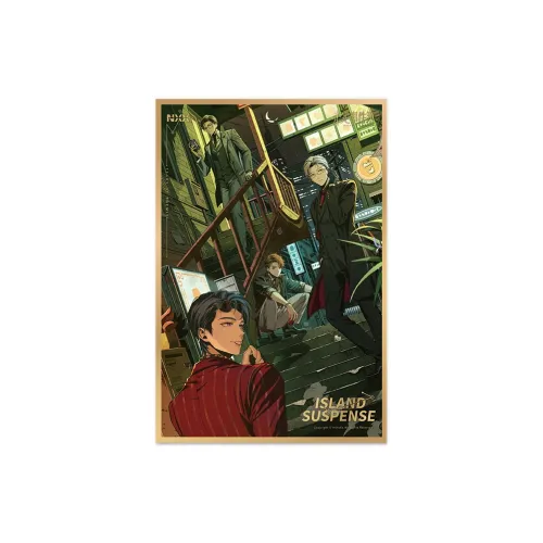 MIHOYO Остров Mystery Коллекция Все Members Арт-принты аниме