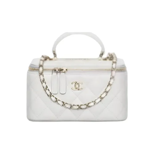 CHANEL Lambskin Сумка через плечо Сумка Женская Светло-Серый