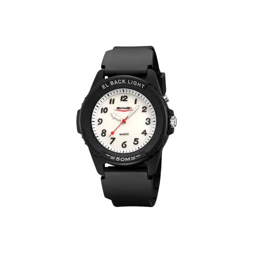 SKMEI Кварцевый механизм ремешок из TPU мужские часы многоцветный циферблат