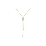 [Кулон Ожерелье «Маленькая Круглая Подвеска»] Золото