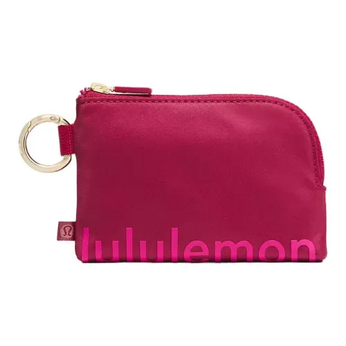 lululemon Переработанный полиэстер Картхолдер Женский Ягодный Красный