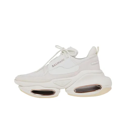 BALMAIN B Смелый Низкий Топ Повседневная Обувь Женская Белая