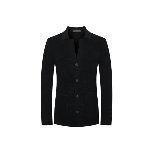 SAINT ANGELO Мужские черные свитеры