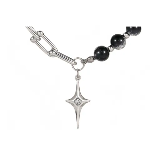 Quarqor Ожерелья из титанового стального сплава Мужской