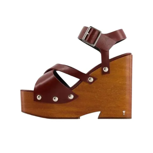 AMIPARIS One Ремень Сандалии 10,5 см Женские Коричневый