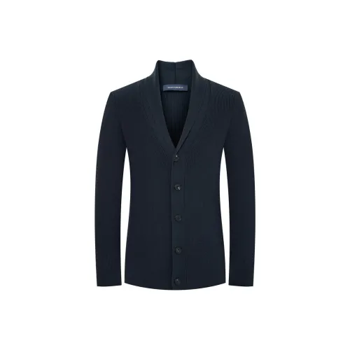 SAINT ANGELO Темно-синие мужские свитеры