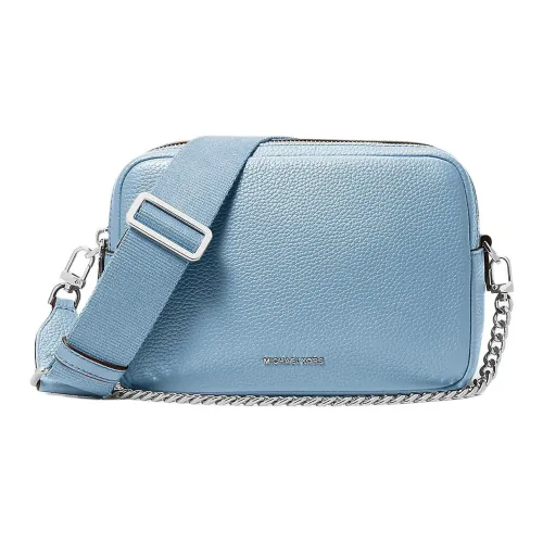 MICHAEL KORS Сумка через плечо из кожи женская светло-синяя