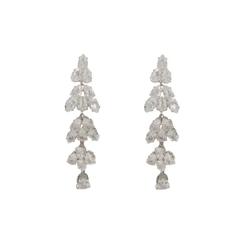 BONAS Copper Stud Earrings Women's BONAS Медные серьги-гвоздики женские