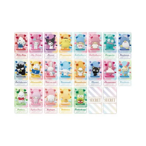 Санрио Ticket Карта Коллекция Sanrio Characters Коллекция IP Аниме Карточки 20 Пачка