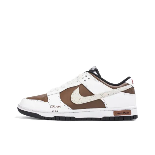 Nike Dunk Abrasion Resistant Low Топ Скейтборд Кроссовки Унисекс Белый