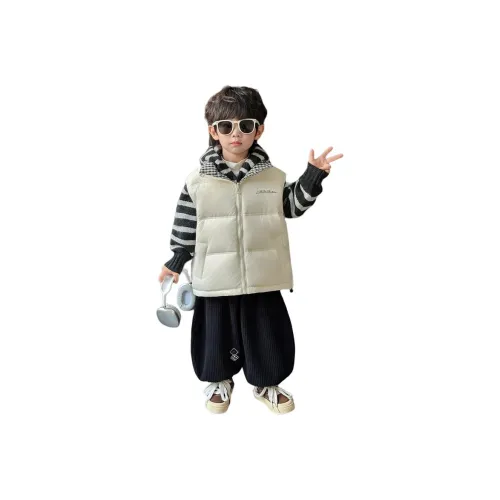 Yunpo Спортивный повседневный костюм трехкомпонентный комплект для детей в возрасте 3-7 лет