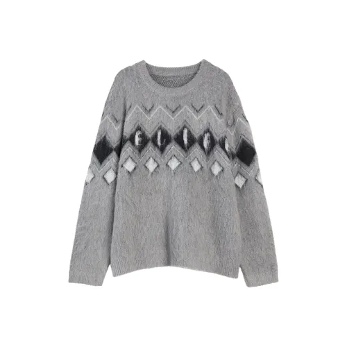 ELLE Средне-серый Женские Свитера