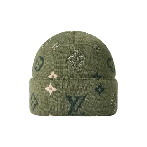 LOUIS VUITTON Шерстяные шапки Мужской Зеленый