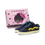 Темно-синий, синий, желтый (темно-синие шнурки)