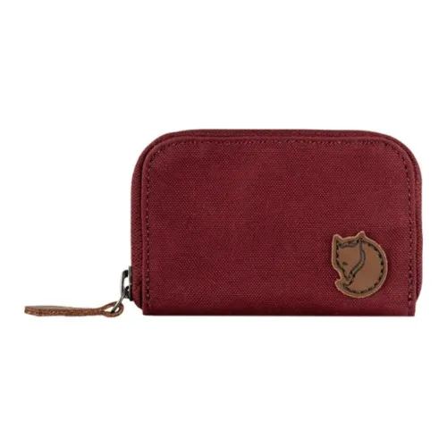 Fjallraven Полиэстер с Хлопком Клатч Картхолдер Сумка для документов Кошелек Унисекс Бордо Красный