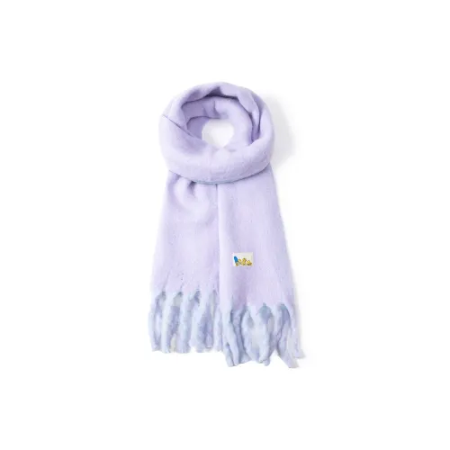 The Simpsons Полиэстеровые трикотажные шарфы Унисекс