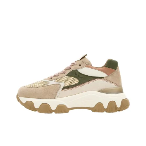 HOGAN Hyperactive Low Топ Спортивная Повседневная Обувь Женская Бежевая