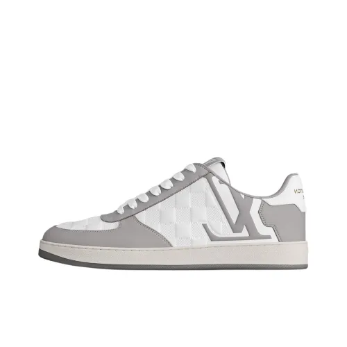 LOUIS VUITTON Rivoli Low Топ Скейтборд Кроссовки Мужские Серые