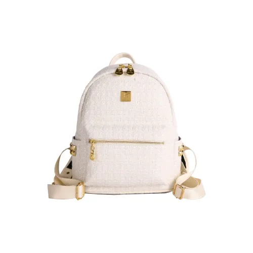 Sinbach Трикотажная ткань Рюкзак Большой Средний Женские Экрю