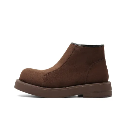 ZHENRAN Замша Ботильоны Martin Boot Мужской