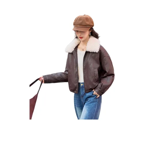 Куртка из кожи Kangaroo женская