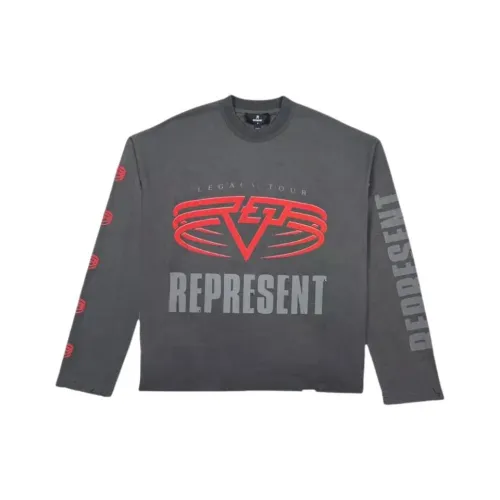 REPRESENT Серый Унисекс T-рубашки