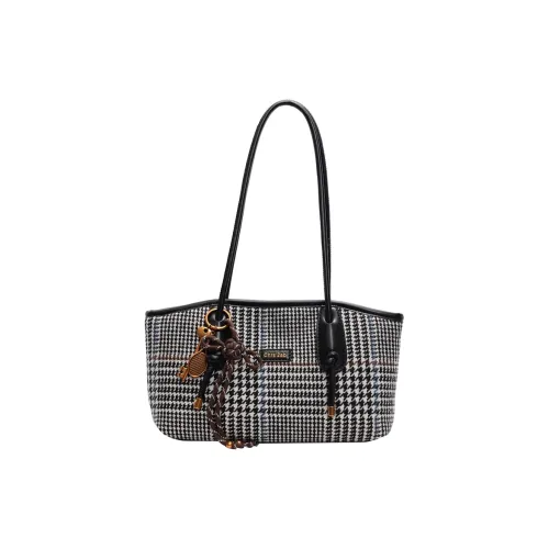 CAREELL Шерстяная сумка через плечо Стандартная Унисекс Многоцветная