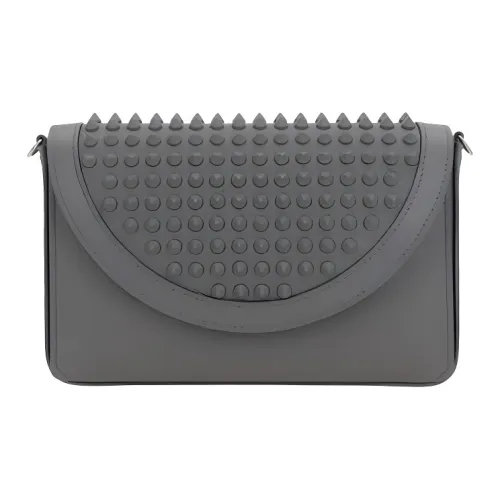 CL Коровья кожа Сумка через плечо Мужская Бетонно-серый