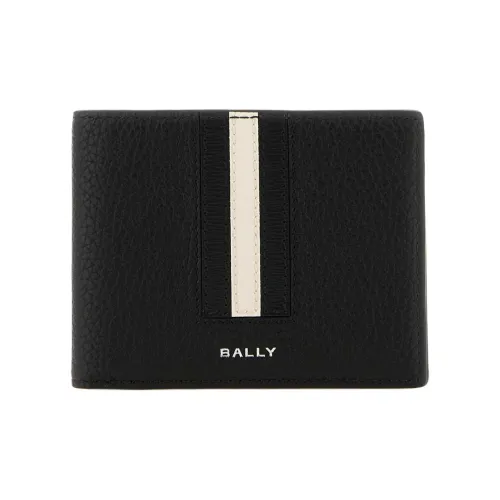 BALLY Телячья кожа Кошелек Мужской Черный