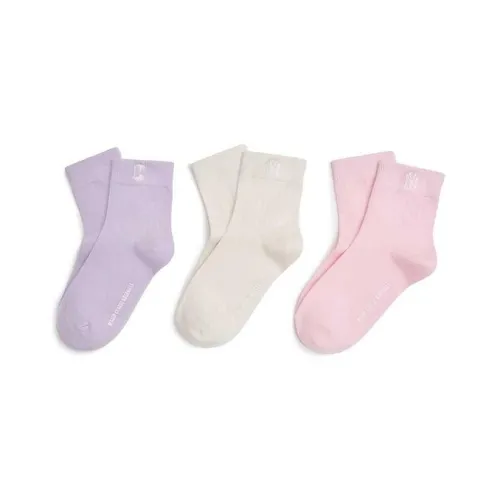 MLB Носки 3 упаковки Светло-розовые Детские