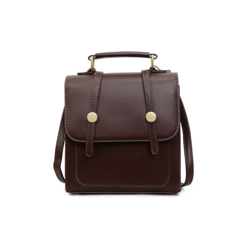 FCTOSSR ПУ (полиуретан) Рюкзак Стандартный Женский Черный Кофейный