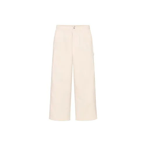 UNIQLO Повседневные брюки женские цвет сливочный