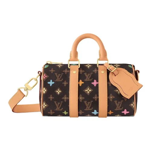 LOUIS VUITTON Tyler Коллаборация Keepall Кожа Через плечо Сумка Сумка через плечо Унисекс Многоцветная