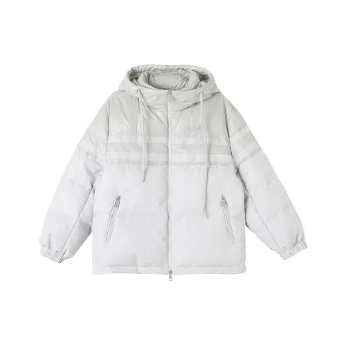 UIIJII Серый Унисекс Пуховики