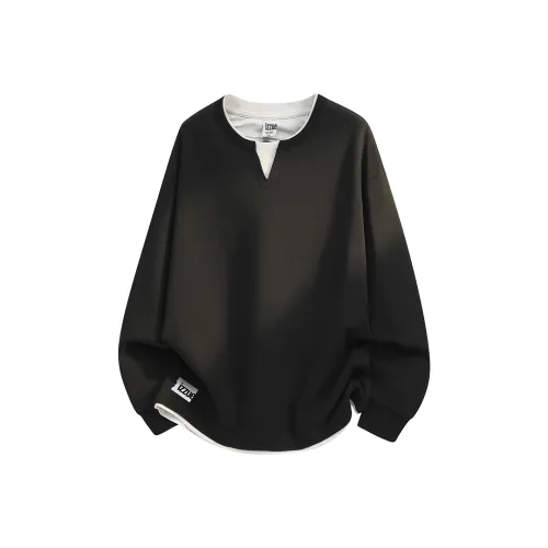 IZZUE Длинный рукав Т-рубашка Унисекс