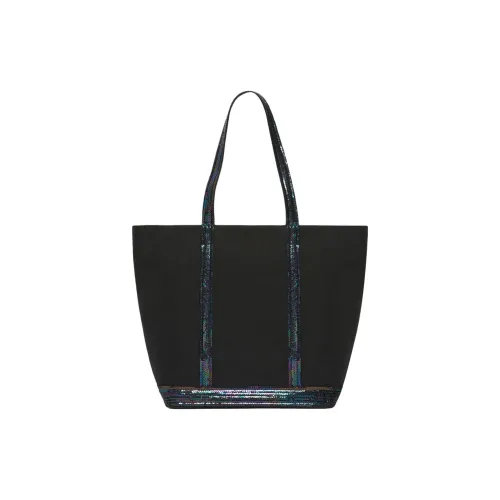 Vanessa Bruno Хлопок Плечо Сумка Средняя Женская Черная