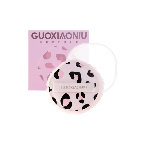 GUOXIAONIU Леопардовый принт длинный волокно Loose розовый базовый слой мягкий