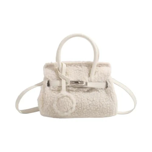 NATTY Хлопок Сумка Стандартная Женская Белая