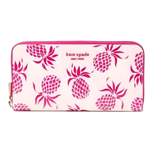 Kate Spade Кошелек из коровьей кожи женский кремовый многоцветный