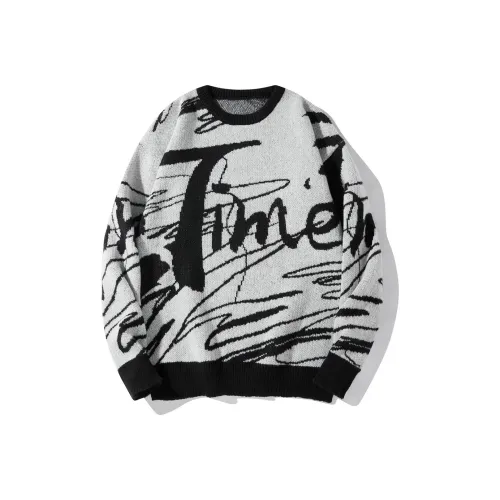 IE Свитер Черный Белый Подростки